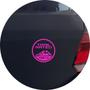 Imagem de Adesivo de Carro Trail Rated - 4x4 Trilha - Cor Rosa