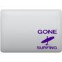 Imagem de Adesivo de Notebook Gone Surfing Surfista