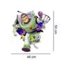 Imagem de Adesivo de Parede Buraco Falso com Buzz Lightyear