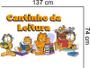Imagem de Adesivo De Parede Cantinho Da Leitura - Garfield