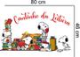 Imagem de Adesivo De Parede Cantinho Da Leitura - Snoopy