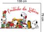 Imagem de Adesivo De Parede Cantinho Da Leitura - Snoopy