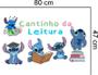 Imagem de Adesivo De Parede Cantinho Da Leitura - Stitch