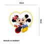 Imagem de Adesivo De Parede Coração Mickey E Minnie