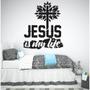 Imagem de  Adesivo De Parede Decorativo Frase Jesus Is My Life