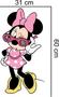 Imagem de Adesivo De Parede Minnie Mod16