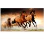 Imagem de Adesivo De Parede Para Salas Cavalos 2x1m Quarto Painel S256