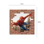 Imagem de Adesivo de Parede Tijolo Falso Homem Aranha