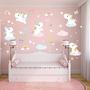 Imagem de Adesivo de Parede Unicornio e Placas Decorativas Kit Decoração