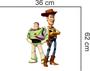 Imagem de Adesivo De Parerde Toy Story - Woody E Buzz