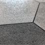 Imagem de Adesivo de Piso Autocolante Lavável Resistente Hexagono Cinza