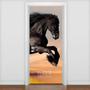 Imagem de Adesivo De Porta Animais Cavalo 3 12 - 215X98Cm