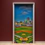 Imagem de Adesivo De Porta Esportes Baseball Mlb Stadium - 215X98Cm