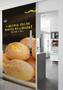 Imagem de Adesivo De Porta O Melhor Pão De Queijo-93X210Cm