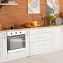 Imagem de Adesivo de Vinil Lavável Branco Fosco Autocolante Envelopamento Recorte Decoração Laca Liso Mesa Box