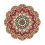 Imagem de Adesivo Decorativo de Parede - Mandala com 60cm - Sala - 008ir