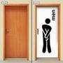 Imagem de Adesivo Decorativo de Porta - Banheiro Masculino - 683cnpt