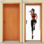 Imagem de Adesivo Decorativo de Porta - Fitness - 607cnpt