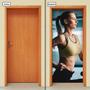 Imagem de Adesivo Decorativo de Porta - Fitness - Corrida - 580cnpt