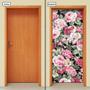 Imagem de Adesivo Decorativo de Porta - Flores - 558cnpt