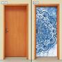 Imagem de Adesivo Decorativo de Porta - Mandala Azul - 2160cnpt