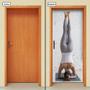 Imagem de Adesivo Decorativo de Porta - Pilates - Fitness - 1736cnpt