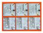 Imagem de Adesivo Decorativo Para Box De Banheiro Vidro Janela Espelho Papel de Parede Desenho Farol Ancora Boia Salva Vidas