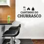 Imagem de Adesivo Decorativo Parede Cantinho do Churrasco