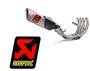 Imagem de Adesivo Emblema Aluminio Alta Temperatura Escapamento Akrapovic 9,2 X 8 Cm