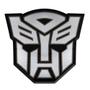 Imagem de Adesivo Emblema Transformers Autobots Resinado Aço Escovado