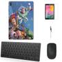 Imagem de Adesivo Galaxy Tab S7 Plus T970/t975 Toy Story Disney/Tecl/Mou/Can/Pel Preto