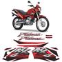 Imagem de Adesivo Honda Falcon Nx4 Adventure Spirit 2001 Moto Vermelha