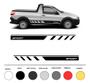 Imagem de Adesivo Kit Com 2 Faixas Lateral Compatível Com Fiat Strada