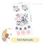 Imagem de Adesivo kit infantil floral jardim rosa e azul