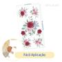 Imagem de Adesivo kit infantil flores rosa e marsala aquarela