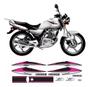 Imagem de Adesivo Kit Suzuki Yes 125 Faixas Rosa E Gravata