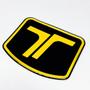 Imagem de Adesivo Logo Troller 2009/2019 Emblema Frontal Amarelo/preto
