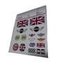 Imagem de Adesivo Mini Cooper Painel Porta Console Bandeira Inglaterra