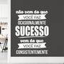 Imagem de Adesivo Motivacional Decoração Empresa Sucesso 95x70cm