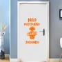Imagem de Adesivo Não Perturbe Gamer Decoração Casa, Quarto, Sala e Porta