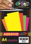 Imagem de Adesivo Neon Amarelo A4 100g Off Paper - 20 unidades