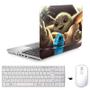 Imagem de Adesivo Notebook 14" Baby Yoda Teclado Mouse Branco