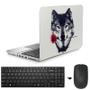 Imagem de Adesivo Notebook 15" Lobo/Tecl/Mouse Preto