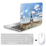 Imagem de Adesivo Notebook 15" Paris Teclado Mouse Branco