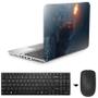 Imagem de Adesivo Notebook 15,6" Gato 2/Tecl/Mouse Preto