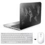 Imagem de Adesivo Notebook 17" Mapa Mundi Teclado Mouse Branco