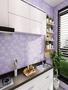 Imagem de Adesivo Papel De Parede Para Cozinha Banheiro Azulejo Pastilha Quadradinho 2mx61cm Lavável