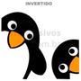 Imagem de Adesivo Para Geladeira Pinguins Amigos-G 60X68Cm