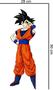 Imagem de Adesivo Para Guarda Roupa Goku Mod01