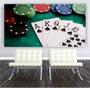 Imagem de Adesivo Parede Para Sala De Jogos Baralho Cartas Pôquer S182
